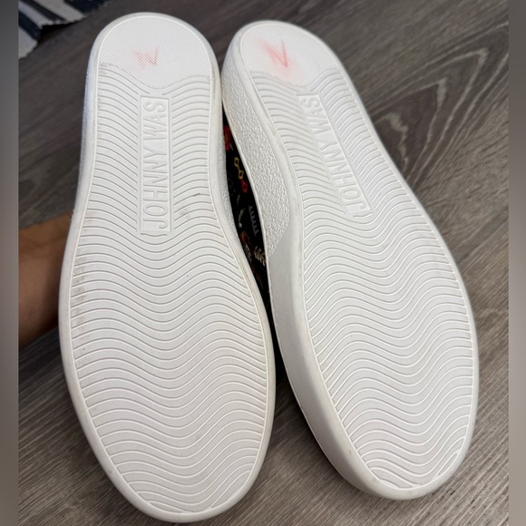 Johnny Was Acacia Leopard Sneakers Size 6 - Picture 9 of 11